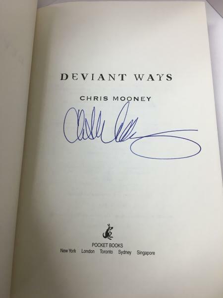 Deviant Ways by Chris Mooney (First Edition) Signed