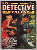 Detective Tales Sep 1942 Cornell Woolrich "Implacable Request" - Pulp