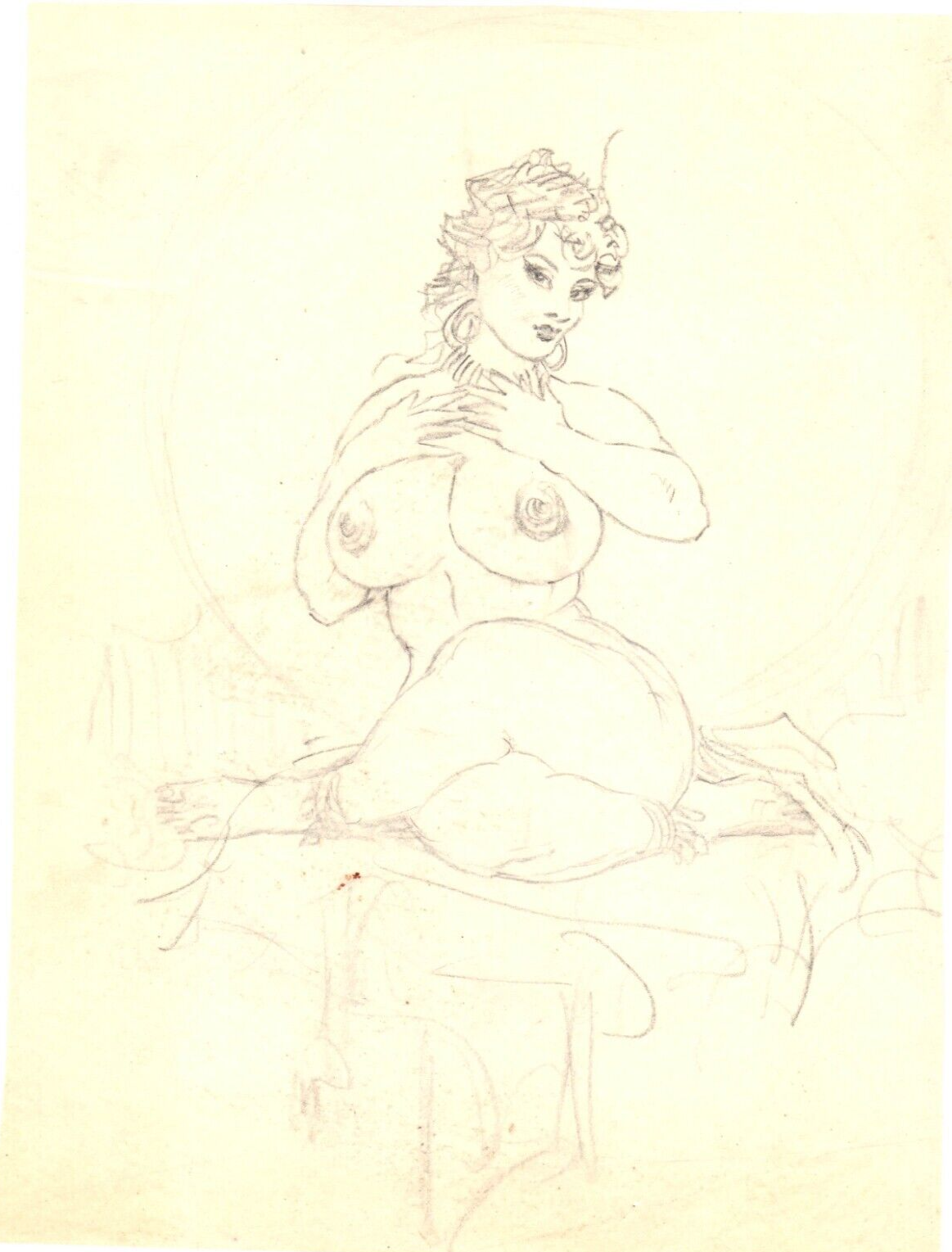 Roy G. Krenkel Original Art - (The Showoff)