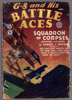 G-8 Battle Aces Apr 1934 Blakeslee Cvr, Robert J. Hogan - Pulp