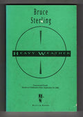 Heavy Weather by Bruce Sterling, (First Printing) Uncorrected Proof