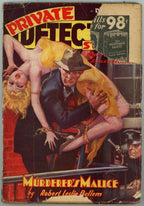 Private Detective Dec 1937 Wild Cvr, R.Leslie Bellem