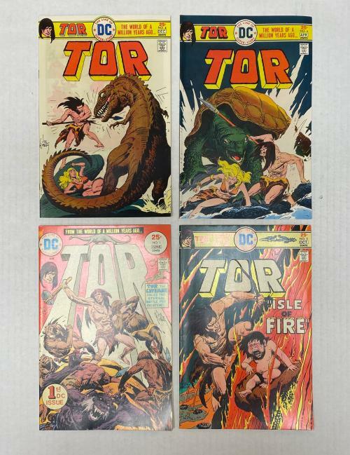 Lot of DC Tor Raw Comics #1 #3 #4 #6