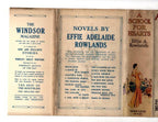 A School for Hearts by Effie Adelaide Rowlands (First Edition) Ward File Copy