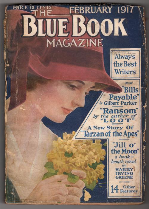 Blue Book Feb 1917 Burroughs Story - Pulp