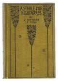 A Stable for Nightmares by J. Sheridan Le Fanu, etc.  (First Edition)