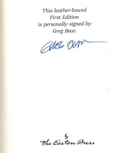 Queen of Angels by Greg Bear (First Edition) Signed