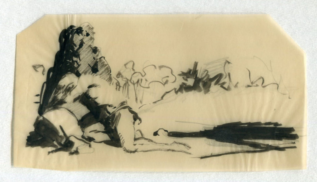 Al Williamson Sketchbook by J. David Spurlock, Original Art RGK Estate