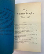 The Arkham Sampler 1948-1949 Complete (8 Volumes) First Edition