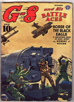 G-8 Battle Aces Dec 1941 Robert J. Hogan, John Fleming Gould File Copy
