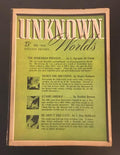 Unknown Worlds Feb 1942  L.Ron Hubbard, Fredric Brown, R. Bloch