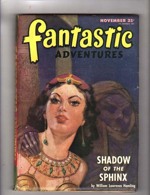 Fantastic Adventures" November 1946 J. Allen St.John Cvr
