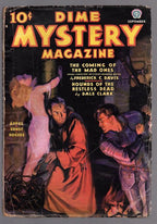 Dime Mystery Magazine Sep 1936 Lovell Bondage Cvr - Pulp