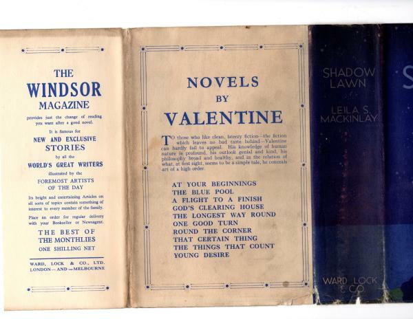 Shadow Lawn by Leila S. Mackinlay (First Edition) File Copy