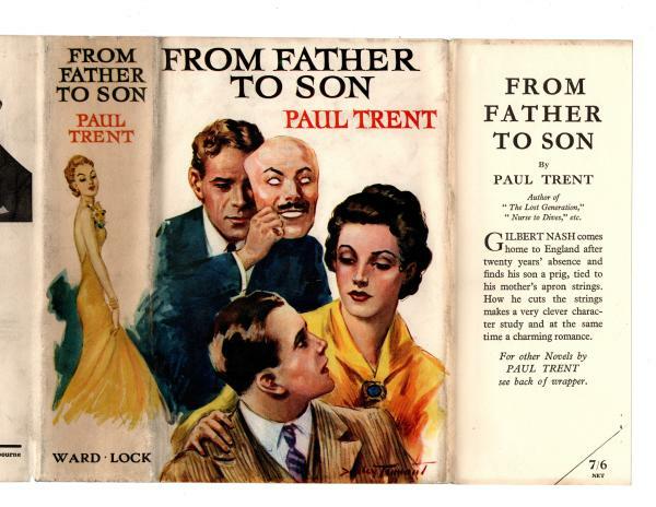 From Father to Son by Paul Trent (First Edition) Hubin Listed, Ward File Copy