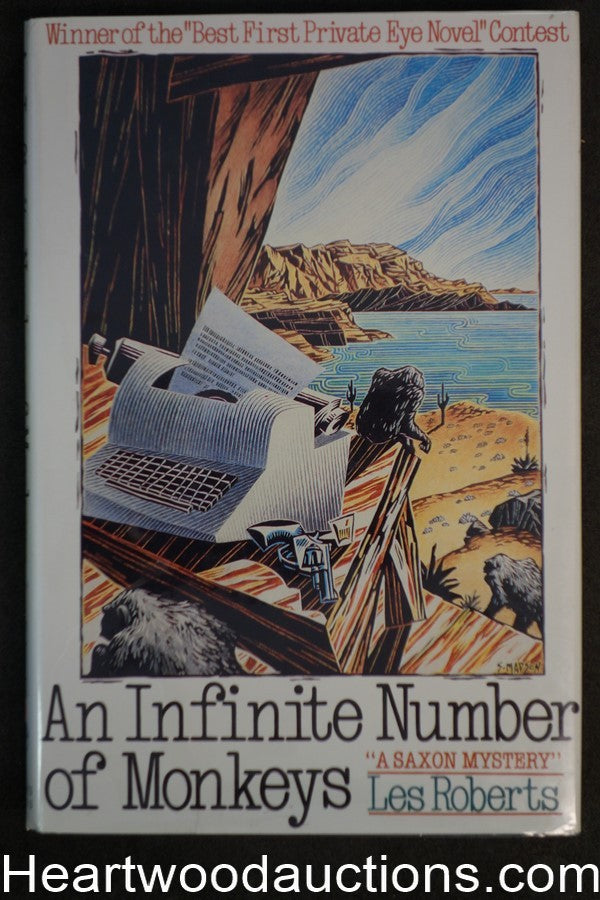 An Infinite Number of Monkeys by Les Roberts (Signed)