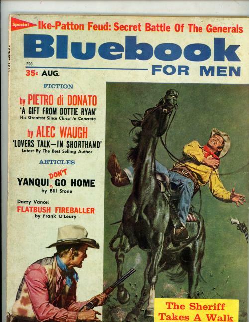 Blue Book Aug 1961 Baseball, Michael Gilbert, Mel Crair cover