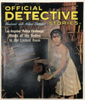 Official Detective Stories April 1964 Bad Girl Cover