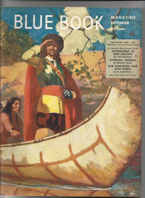 Blue Book Sep 1950 Fall Bower Cvr; Surdez; Lauler; Thompson; Claymore