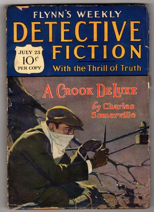 Detective Fiction Jul 23 1927 Pulp Charles Somerville;