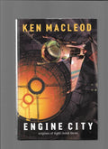 Engine City by Ken Macleod (First Edition) Lee Gibbons Cvr