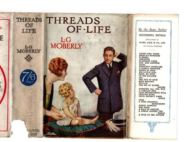 Threads of Life by L. G. Moberly (First Edition) Ward Lock File Copy