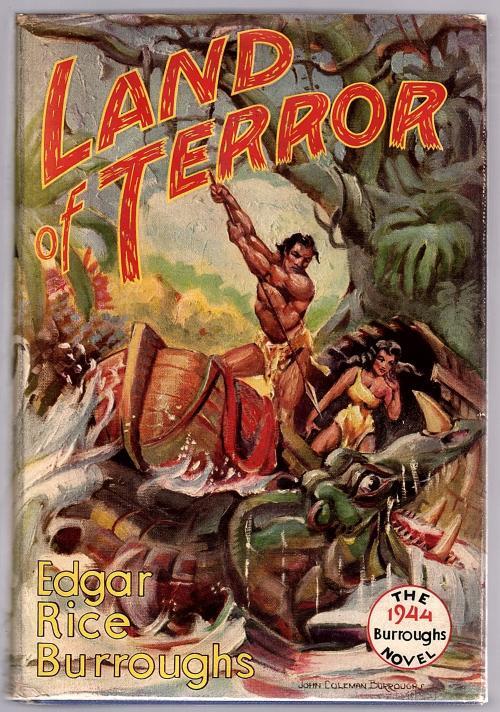 Land of Terror by Edgar Rice Burroughs (First Edition)