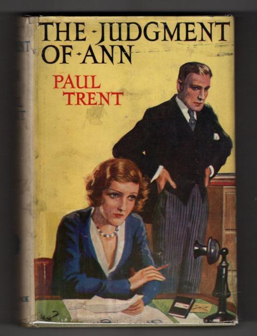 The Judgement of Ann by Paul Trent (First Edition) Publisher's Archive Copy