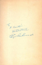 The War Chief by Edgar Rice Burroughs (First Edition) Signed