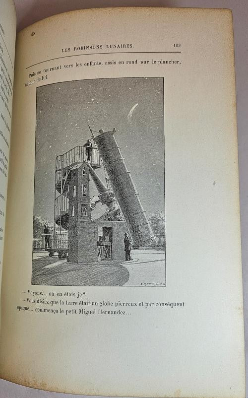 Les Robinsons Lunaires by G. le Faure (First Edition)