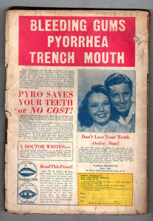 Thrilling Adventures Jan 1941 Pulp E. Hoffman Price; Johnston McCulley