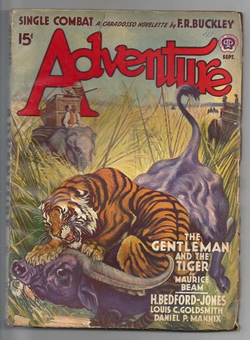 Adventure Sep 1941 Fall H. Bedford Jones; Buckley