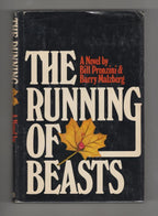 The Running of Beasts by Bill Pronzini (First Edition) Signed