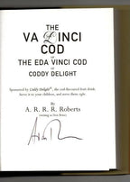 The Va Dinci Cod by A.R.R.R. Roberts (Adam Roberts) First Edition Signed