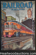 Railroad Magazine Dec 1947 Frederick Blakeslee Cover - High Grade