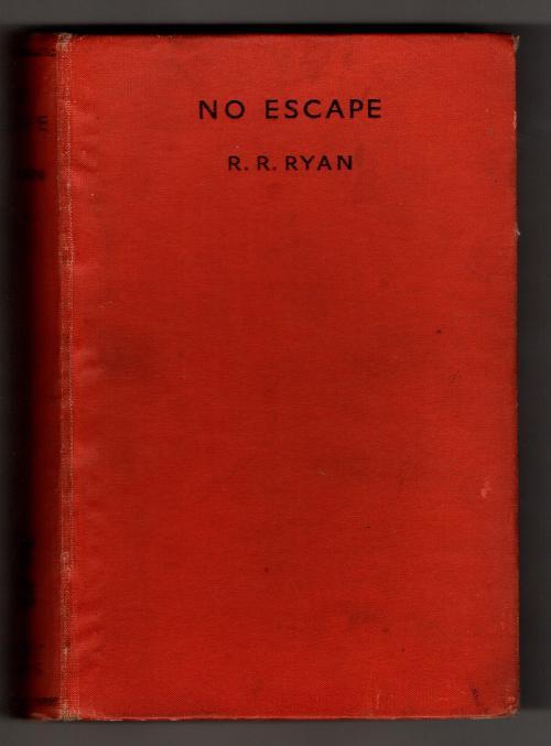 No Escape by R.R. Ryan (First Edition) Rare