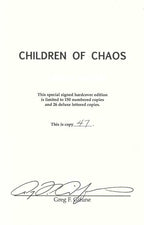 Children of Chaos by Greg F. GiFune (Limited Signed Edition)