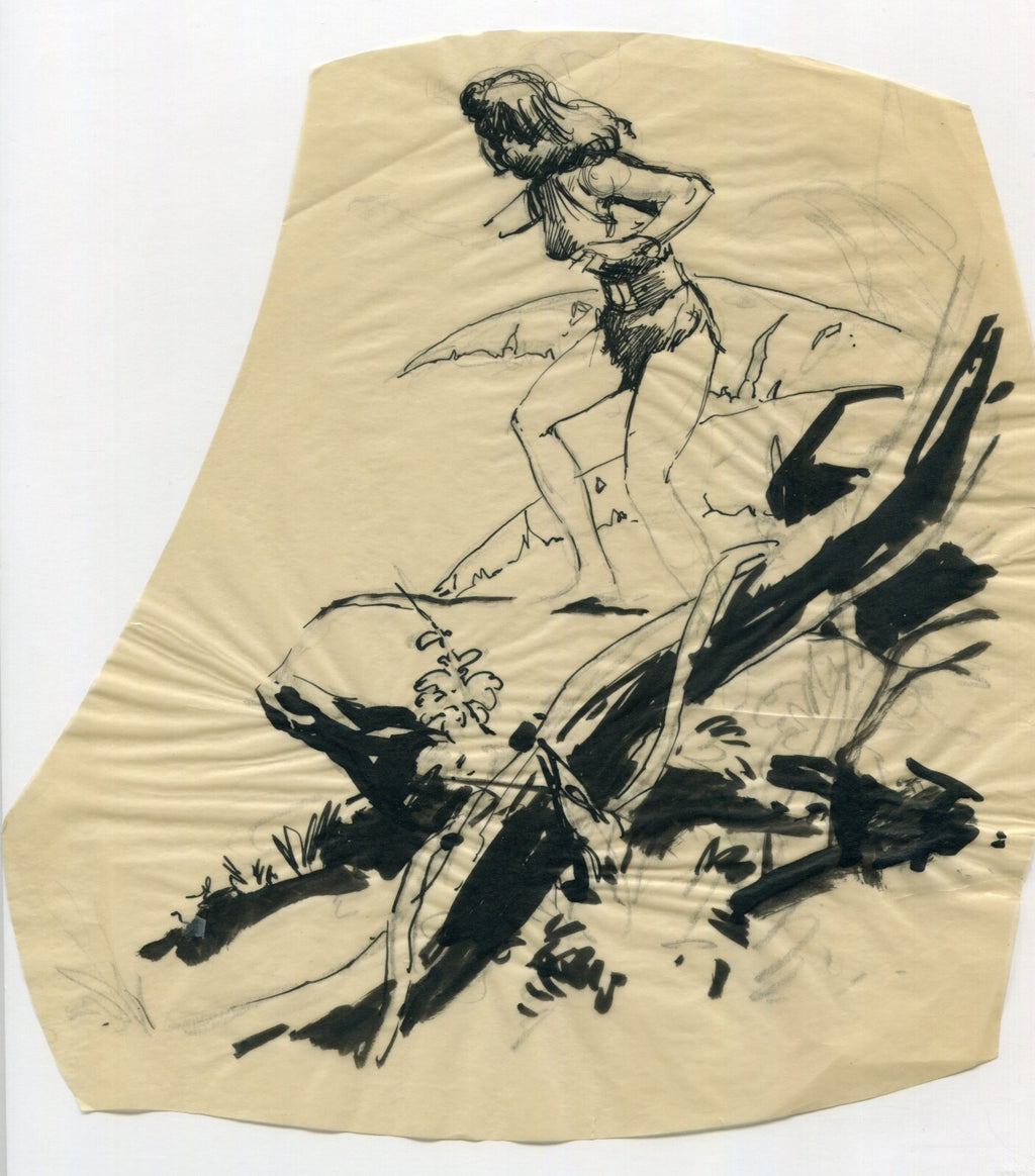 Al Williamson Sketchbook by J. David Spurlock, Original Art RGK Estate