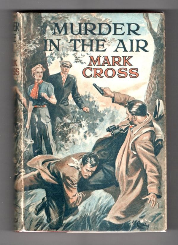Murder in the Air by Mark Cross (First Edition) Publisher's File Copy