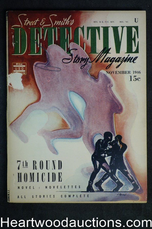 Detective Story Nov 1946 MARKED FOR MURDER by Inez Sabastian