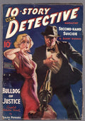 10 Story Detective Jan 1938 Vol 1 Number 1 Harry Widmer - Pulp