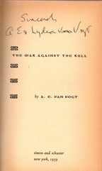 The War Against the Rull by A. E. Van Vogt (First Edition) Signed