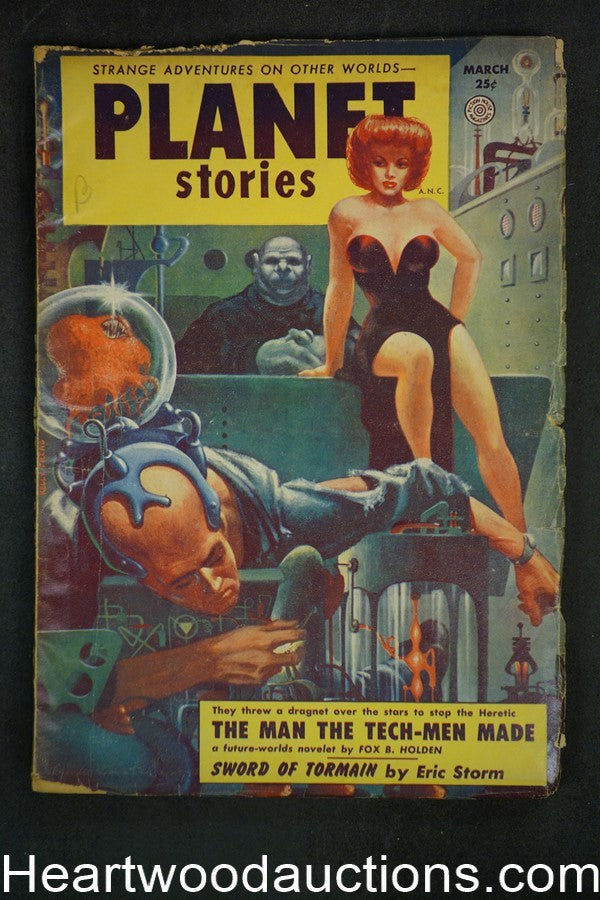 Planet Stories Mar 1954 Frank Kelly Freas Cvr, Ed Emsh Art, Mack Reynolds