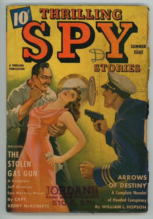 Thrilling Spy Stories Summer 1940 GGA Assault cover