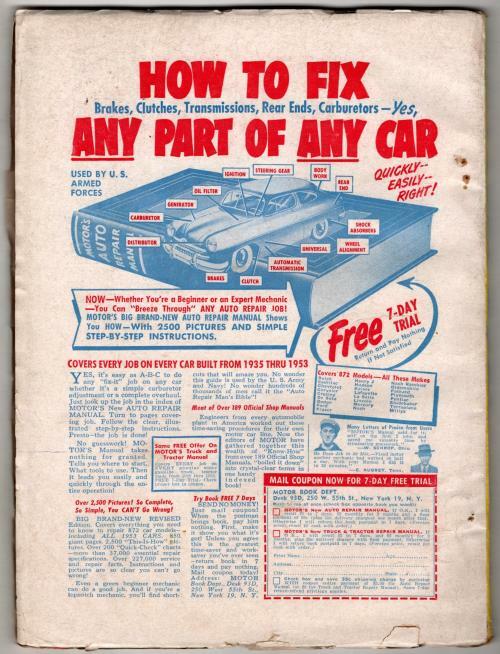 Love Book May 1954 Krush Cvr; Francis K. Allan Pulp