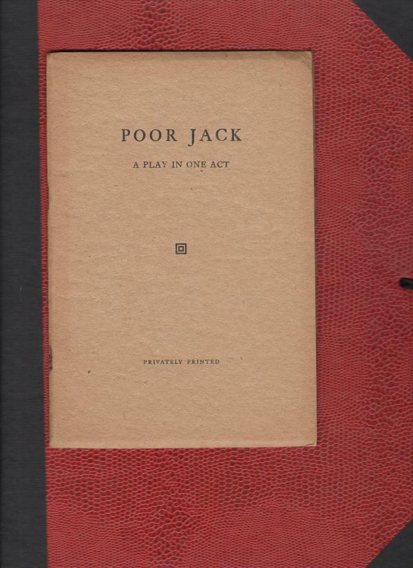 Poor Jack by James Branch Cabell (Forgery) [Ben Abramson]