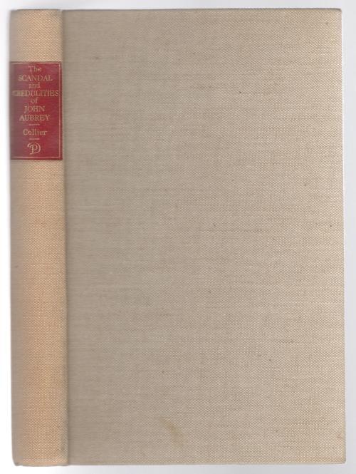 The Scandal and Credulities of John Aubrey by John Collier (1st UK) Signed St...