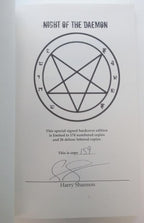 Night of the Daemon by Harry Shannon (First Edition) LTD Signed #159