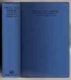 Trial and Error by Anthony Berkeley (First Edition)