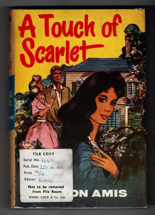 A Touch of Scarlet by Breton Amis (First Edition) Ward Lock File Copy